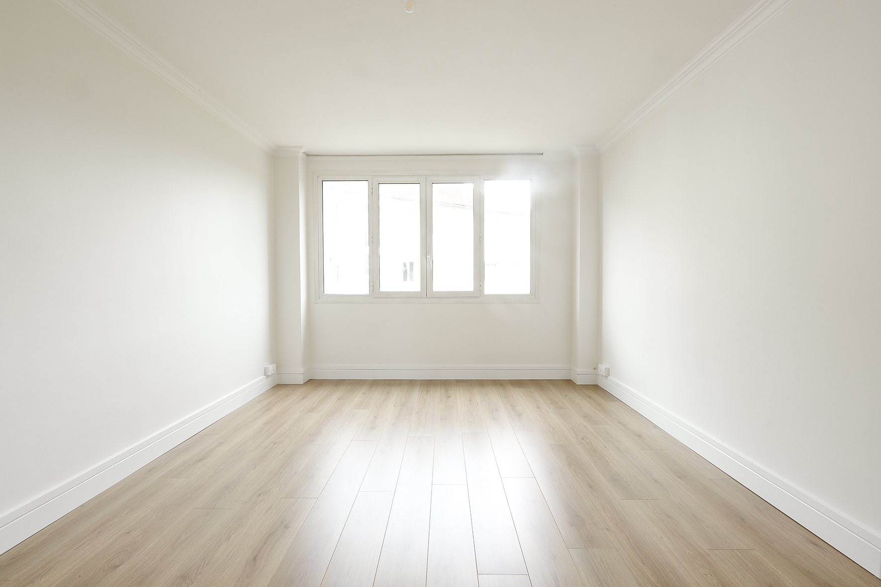 Après - chambre parquet neuf